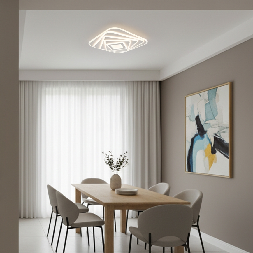 BRILAGI - LED Prigušivo stropno svjetlo MODERN LED/210W/230V 3000-6000K 55x55 cm + daljinski upravljač