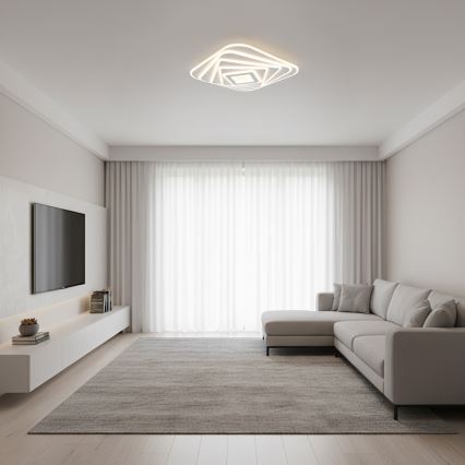 BRILAGI - LED Prigušivo stropno svjetlo MODERN LED/210W/230V 3000-6000K 55x55 cm + daljinski upravljač