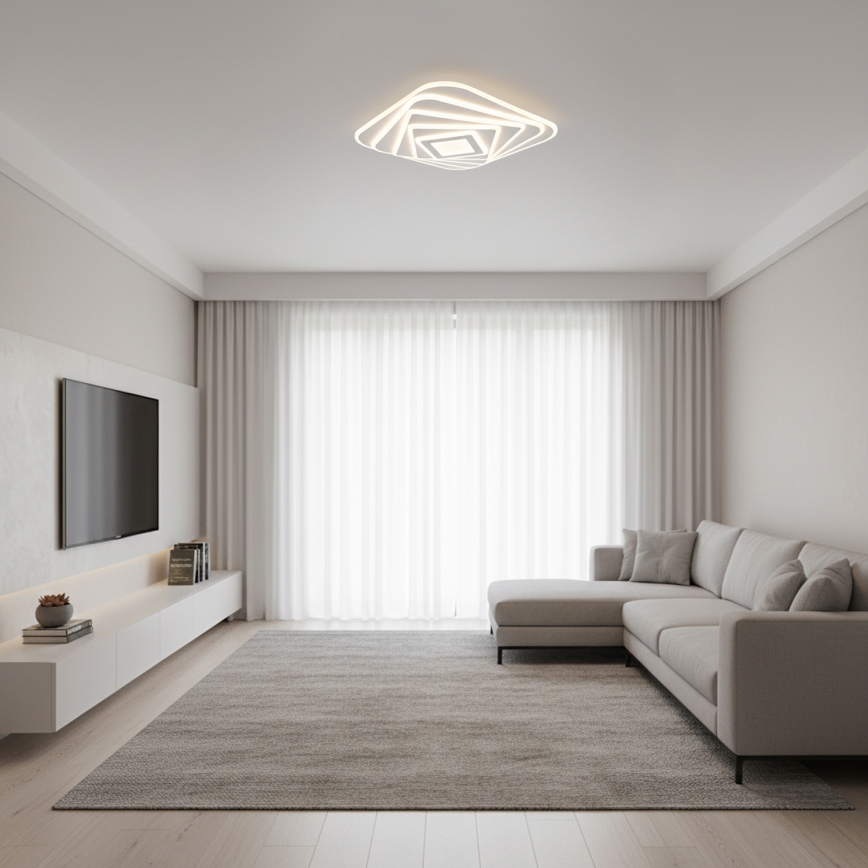 BRILAGI - LED Prigušivo stropno svjetlo MODERN LED/210W/230V 3000-6000K 55x55 cm + daljinski upravljač