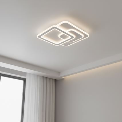 BRILAGI - Prigušivo LED stropno svjetlo MODERN LED/80W/230V 3000-6000K 52,5x52,5 cm + daljinski upravljač