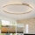 Brilagi - LED stropna svjetiljka s mogućnošću prigušivanja PORTOFINO LED/85W/230V 3000-6000K promjer 120 cm bež + daljinski upravljač