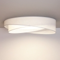 BRILAGI - LED stropna svjetiljka s mogućnošću prigušivanja VELVET TWIST LED/36W/230V 3000-6000K Ø 65 cm Wi-Fi Tuya Beacon bijela + daljinsko upravljanje