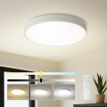 Brilagi - LED stropna svjetiljka s možností prigušivanja POOL SMART LED/60W/230V 50 cm 3000-6000K Wi-Fi Tuya + daljinski upravljač bijela