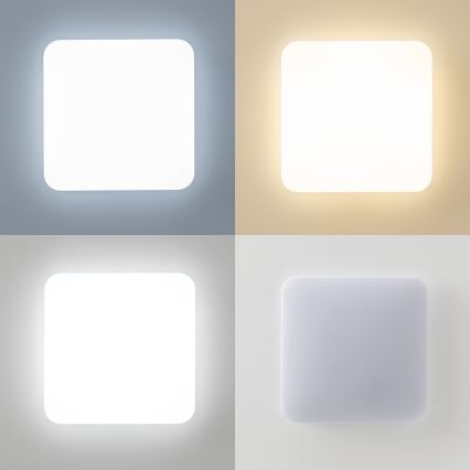 Brilagi - SMART LED prigušivo stropno svjetlo/24W/230V 43x43 cm 3000-6000K Wi-Fi Tuya Beacon + daljinski upravljač