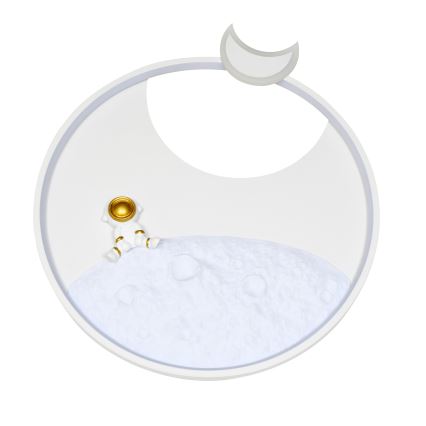 Brilagi - LED stropno svjetlo s mogućnošću prigušivanja ASTRO LED/20W/230V Ø 50 cm 3000-6000K astronaut + daljinsko upravljanje