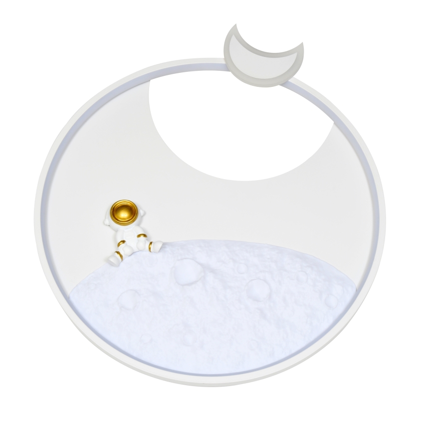 Brilagi - LED stropno svjetlo s mogućnošću prigušivanja ASTRO LED/20W/230V Ø 50 cm 3000-6000K astronaut + daljinsko upravljanje