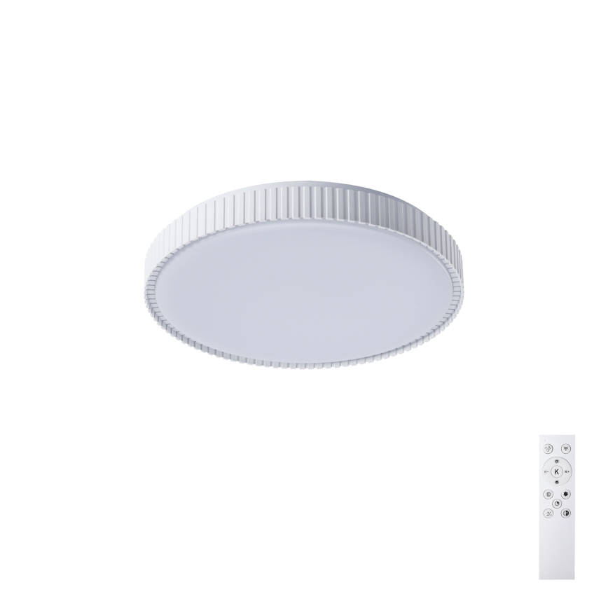 Brilagi - LED prigušiva stropna svjetiljka CORVO LED/72W/230V 3000-6000K bijela Ø 50 cm + daljinski upravljač