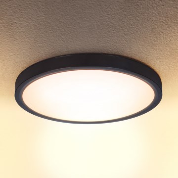 Brilagi - LED stropna svjetiljka s prigušivanjem ESTELA LED/36W/230V 3000-6500K ? 30 cm crna + daljinski upravljač