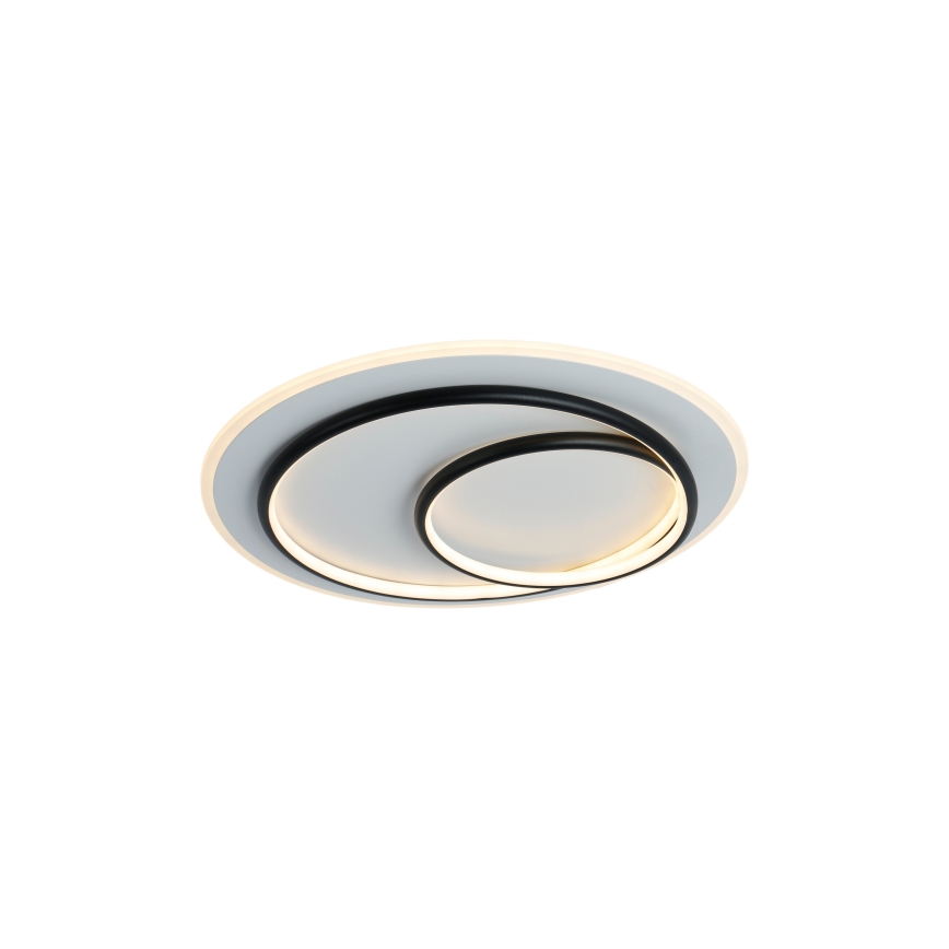 Brilagi - LED stropna svjetiljka s prigušivanjem FLARE LED/70W/230V 3000-6000K promjer 50 cm bijela/crna + daljinski upravljač
