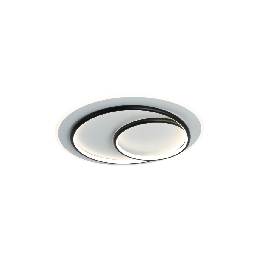 Brilagi - LED stropna svjetiljka s prigušivanjem FLARE LED/70W/230V 3000-6000K promjer 50 cm bijela/crna + daljinski upravljač