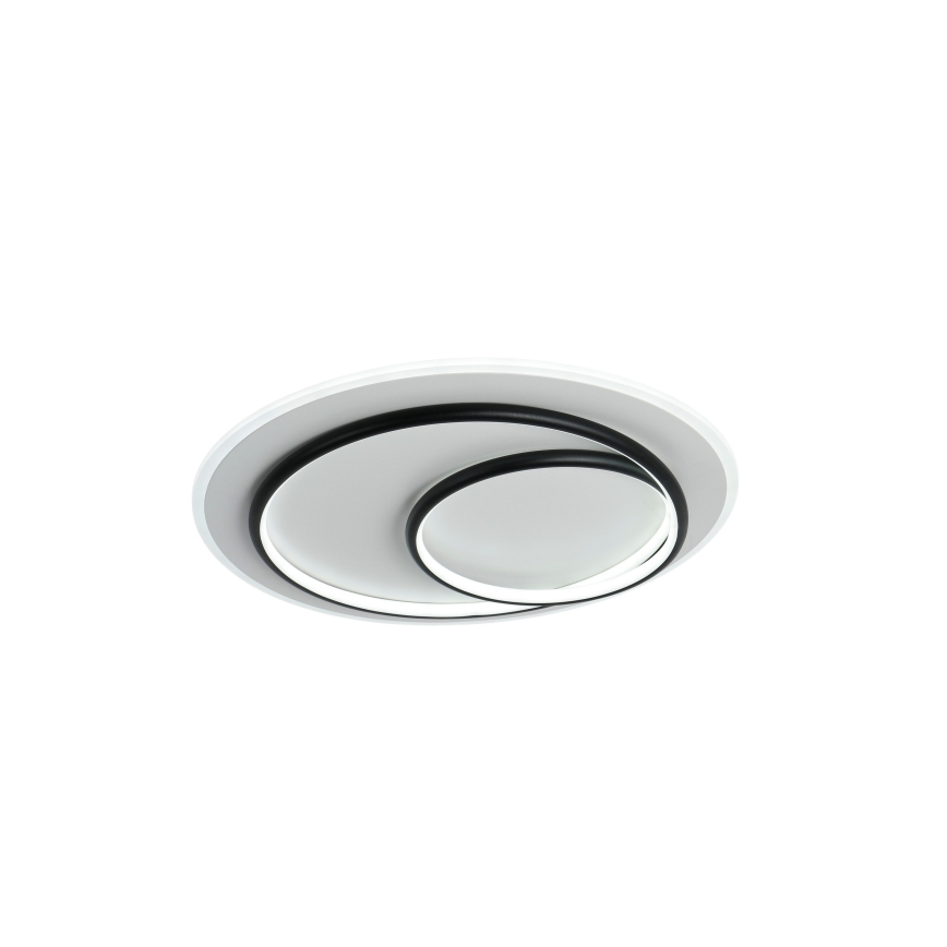Brilagi - LED stropna svjetiljka s prigušivanjem FLARE LED/70W/230V 3000-6000K promjer 50 cm bijela/crna + daljinski upravljač