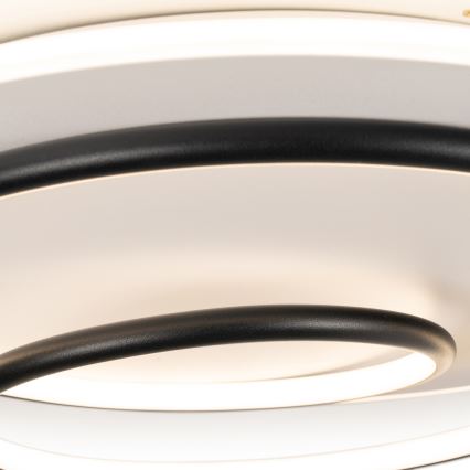 BRILAGI - LED stropna svjetiljka s prigušivanjem FLARE LED/70W/230V 3000-6000K promjer 50 cm bijela/crna + daljinski upravljač