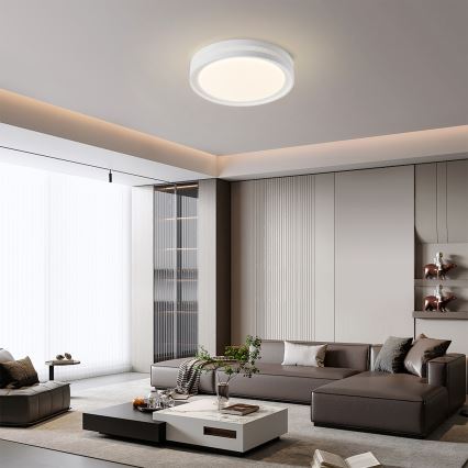 Brilagi - Stropna LED svjetiljka s prigušivanjem KREON LED/54W/230V 3000-6000K bijela, promjer 38 cm + daljinski upravljač