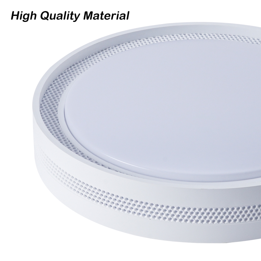 Brilagi - Stropna LED svjetiljka s prigušivanjem KREON LED/54W/230V 3000-6000K bijela, promjer 38 cm + daljinski upravljač