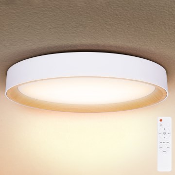 Brilagi - LED stropna svjetiljka s prigušivanjem LARIOS LED/72W/230V 3000-6500K bijela Ø 59 cm + daljinsko upravljanje