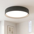 Brilagi - LED stropna svjetiljka s prigušivanjem LUCIA LED/48W/230V 3000-6500K Ø 41 cm crna + daljinski upravljač