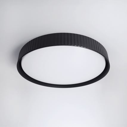 Brilagi - LED prigušivo stropno svjetlo LUCIA LED/60W/230V 3000-6500K promjer 59 cm crna + daljinski upravljač