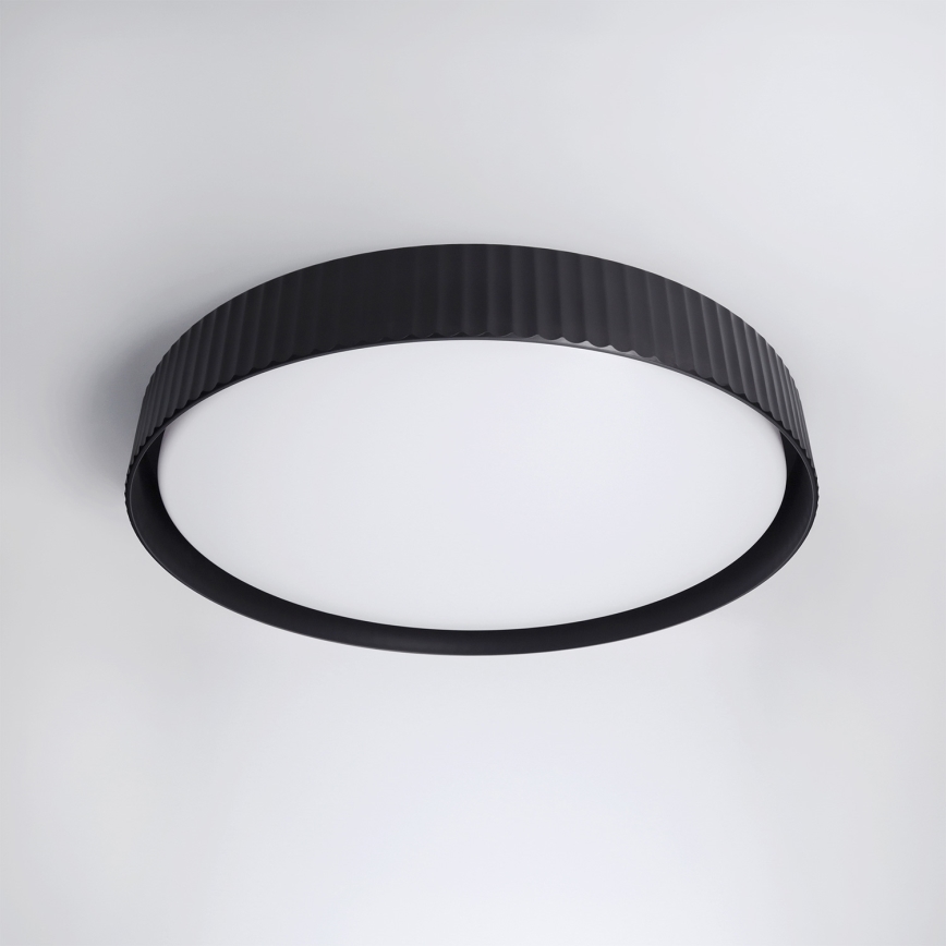 Brilagi - LED prigušivo stropno svjetlo LUCIA LED/60W/230V 3000-6500K promjer 59 cm crna + daljinski upravljač
