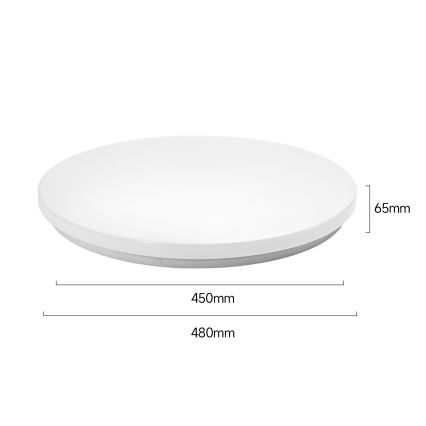 Brilagi - LED stropna svjetiljka s prigušivanjem MILKY WAY LED/36W/230V 3000-6500K Ø 48 cm + daljinski upravljač