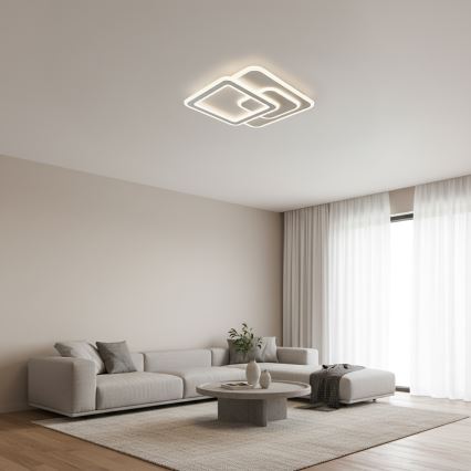 Brilagi - LED stropno svjetlo s prigušivanjem MODERN LED/80W/230V 3000-6000K 52,5x52,5 cm + daljinski upravljač
