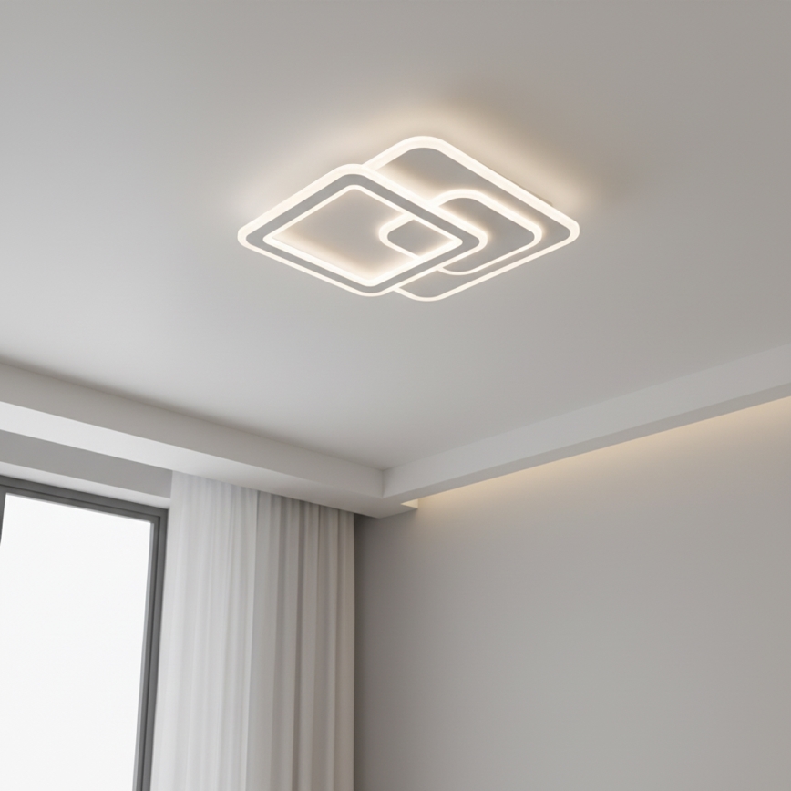 Brilagi - LED stropno svjetlo s prigušivanjem MODERN LED/80W/230V 3000-6000K 52,5x52,5 cm + daljinski upravljač