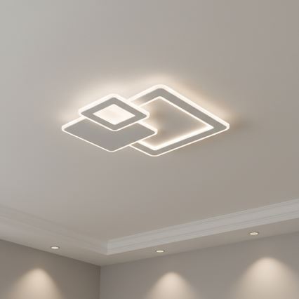 BRILAGI - LED Stropna svjetiljka s mogućnošću prigušivanja MODERN LED/93W/230V 3000-6000K 48,5x48,5 cm + daljinski upravljač
