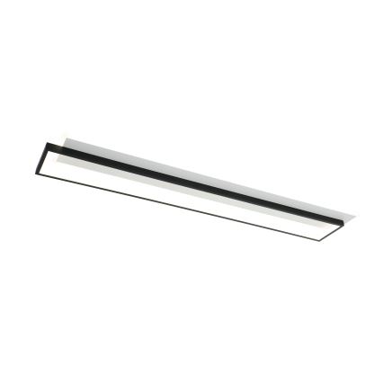 Brilagi - LED stropna svjetiljka s mogućnošću prigušivanja OUTLINE LED/90W/230V 3000-6000K 18x100 cm bijela/crna + daljinski upravljač