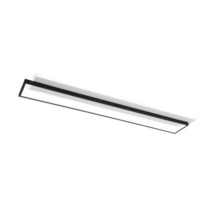 Brilagi - LED stropna svjetiljka s mogućnošću prigušivanja OUTLINE LED/90W/230V 3000-6000K 18x100 cm bijela/crna + daljinski upravljač