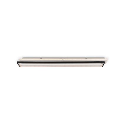 BRILAGI - LED stropna svjetiljka s mogućnošću prigušivanja OUTLINE LED/90W/230V 3000-6000K 18x100 cm bijela/crna + daljinski upravljač