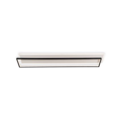 BRILAGI - LED stropna svjetiljka s mogućnošću prigušivanja OUTLINE LED/90W/230V 3000-6000K 18x100 cm bijela/crna + daljinski upravljač
