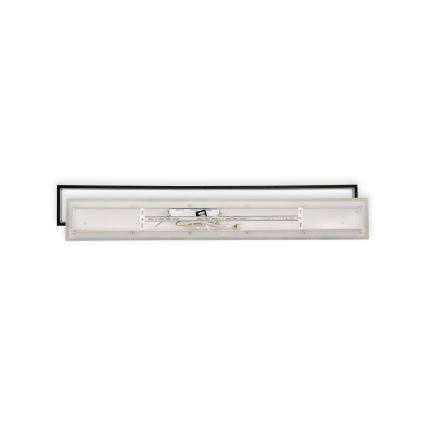 BRILAGI - LED stropna svjetiljka s mogućnošću prigušivanja OUTLINE LED/90W/230V 3000-6000K 18x100 cm bijela/crna + daljinski upravljač