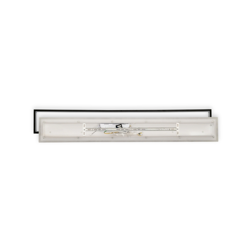 BRILAGI - LED stropna svjetiljka s mogućnošću prigušivanja OUTLINE LED/90W/230V 3000-6000K 18x100 cm bijela/crna + daljinski upravljač