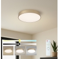 Brilagi - LED stropna svjetiljka s prigušivanjem POOL LED/48W/230V 3000-6000K Ø 40 cm zlatna + daljinski upravljač