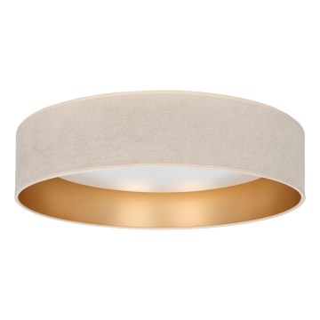 Brilagi - LED stropna svjetiljka s prigušivanjem VELVET SMART VARI LED/36W/230V 3000-6500K Ø 55 cm krem/zlatna + daljinski upravljač