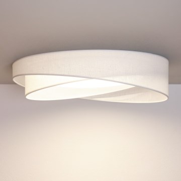BRILAGI - LED stropna svjetiljka s prigušivanjem VELVET TWIST LED/36W/230V 3000-6000K Ø 65 cm Wi-Fi Tuya Beacon bijela + daljinski upravljač