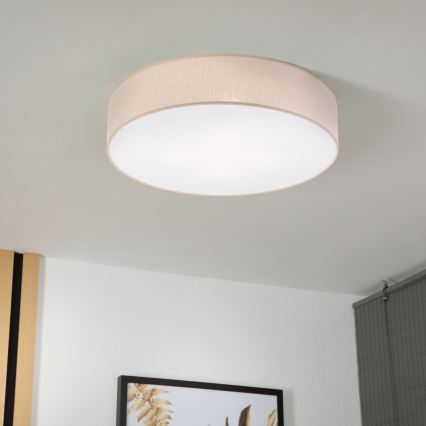 Brilagi - LED stropna svjetiljka SIRIJA 4xE27/15W/230V Ø 60 cm bež
