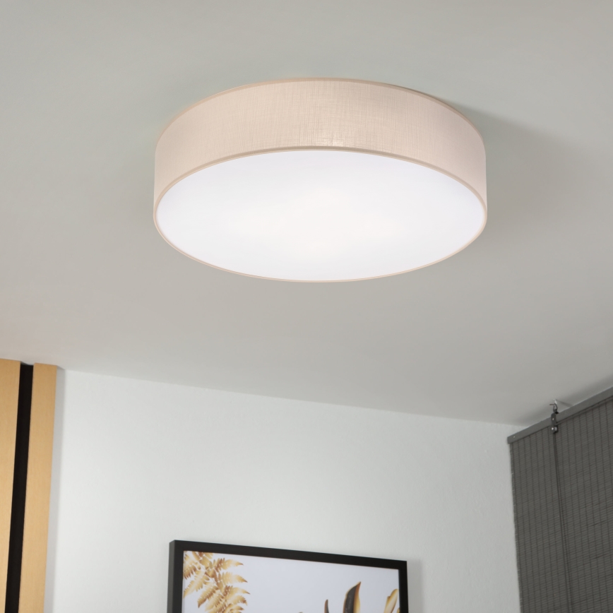 Brilagi - LED stropna svjetiljka SIRIJA 4xE27/15W/230V Ø 60 cm bež