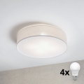 Brilagi - LED stropna svjetiljka SIRIJA 4xE27/15W/230V Ø 60 cm bijela