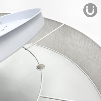 Brilagi - LED stropna svjetiljka SIRIJA 4xE27/60W/230V Ø 60 cm bijela