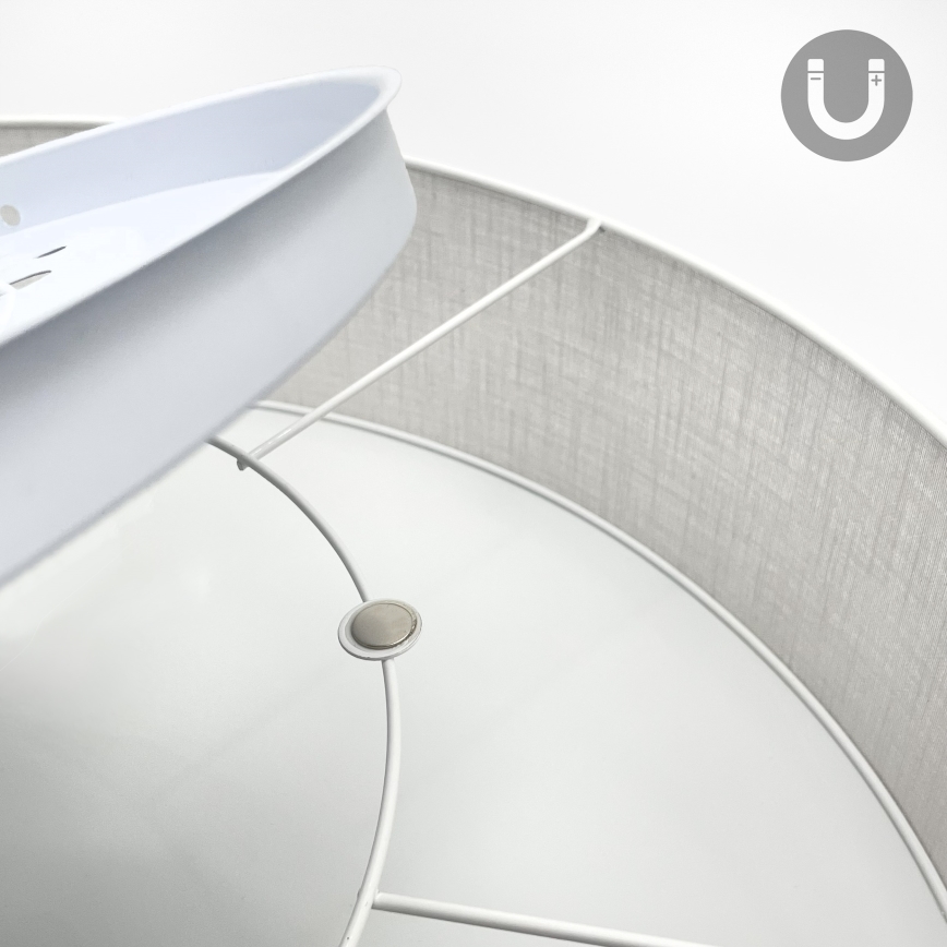 Brilagi - LED stropna svjetiljka SIRIJA 4xE27/60W/230V Ø 60 cm bijela