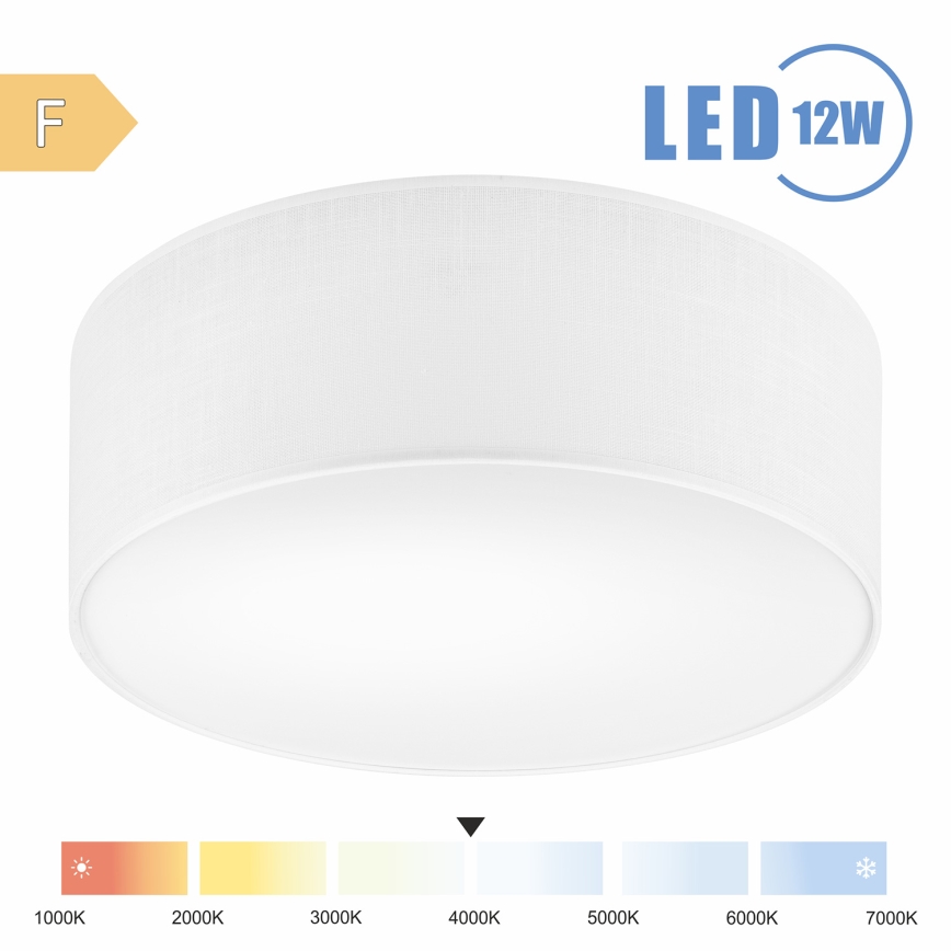 Brilagi - LED Stropna svjetiljka SIRIJA LED/12W/230V pr. 35 cm bijela