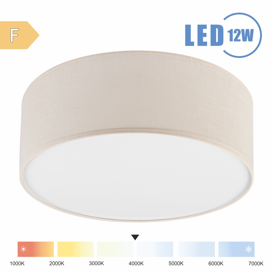 Brilagi - LED Stropna svjetiljka SIRIJA LED/12W/230V pr. 35 cm krem