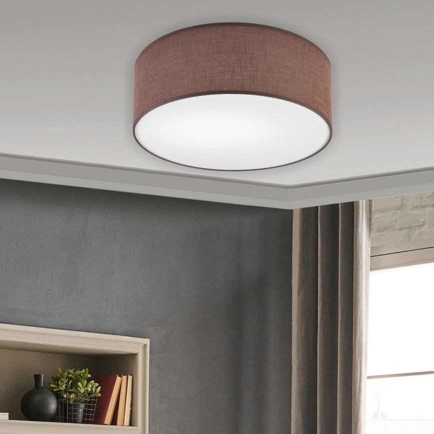 Brilagi - LED Stropna svjetiljka SIRIJA LED/12W/230V pr. 35 cm smeđa