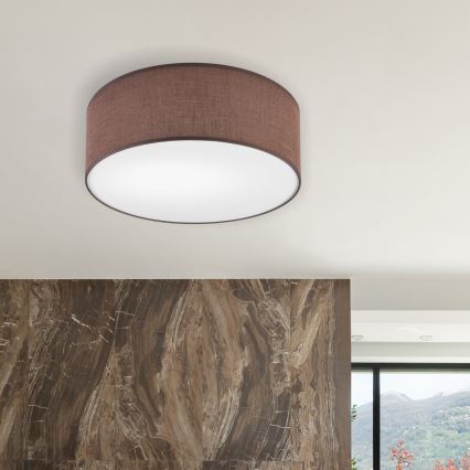 Brilagi - LED Stropna svjetiljka SIRIJA LED/12W/230V pr. 35 cm smeđa