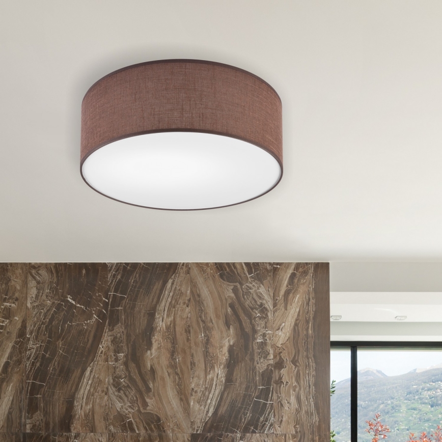 Brilagi - LED Stropna svjetiljka SIRIJA LED/12W/230V pr. 35 cm smeđa