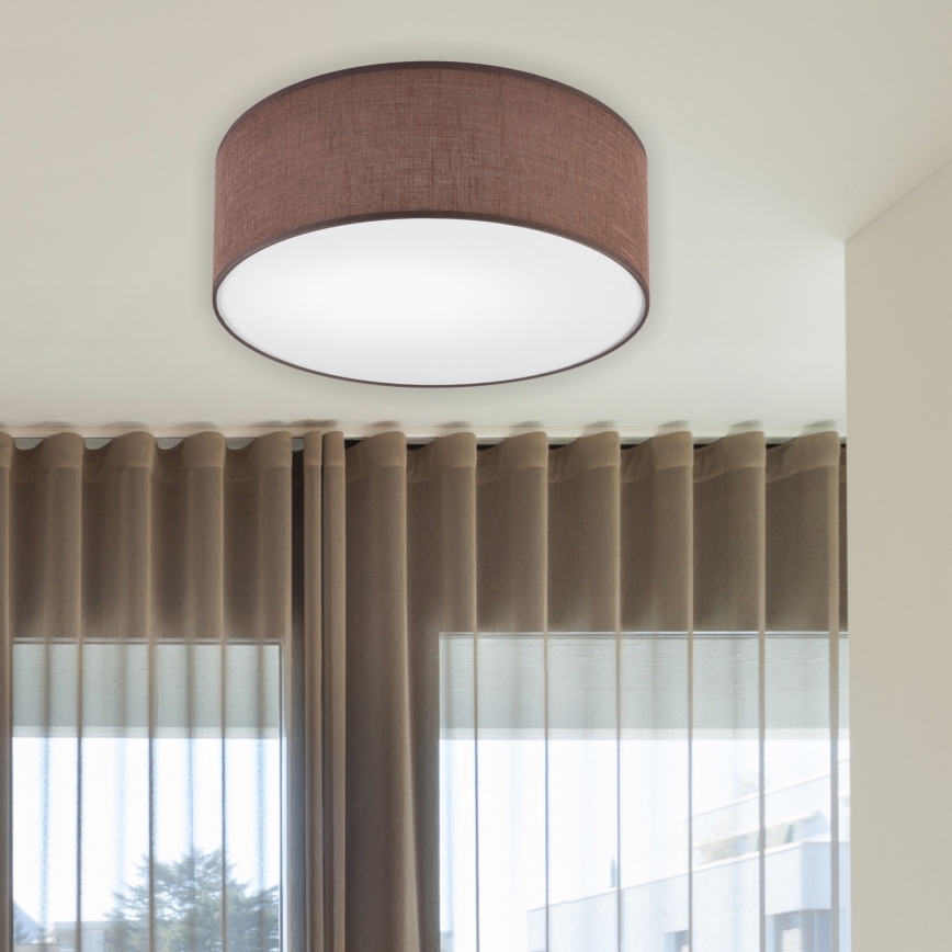 Brilagi - LED Stropna svjetiljka SIRIJA LED/12W/230V pr. 35 cm smeđa