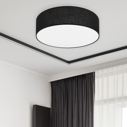 Brilagi - LED Stropna svjetiljka SIRIJA LED/24W/230V pr. 45 cm crna