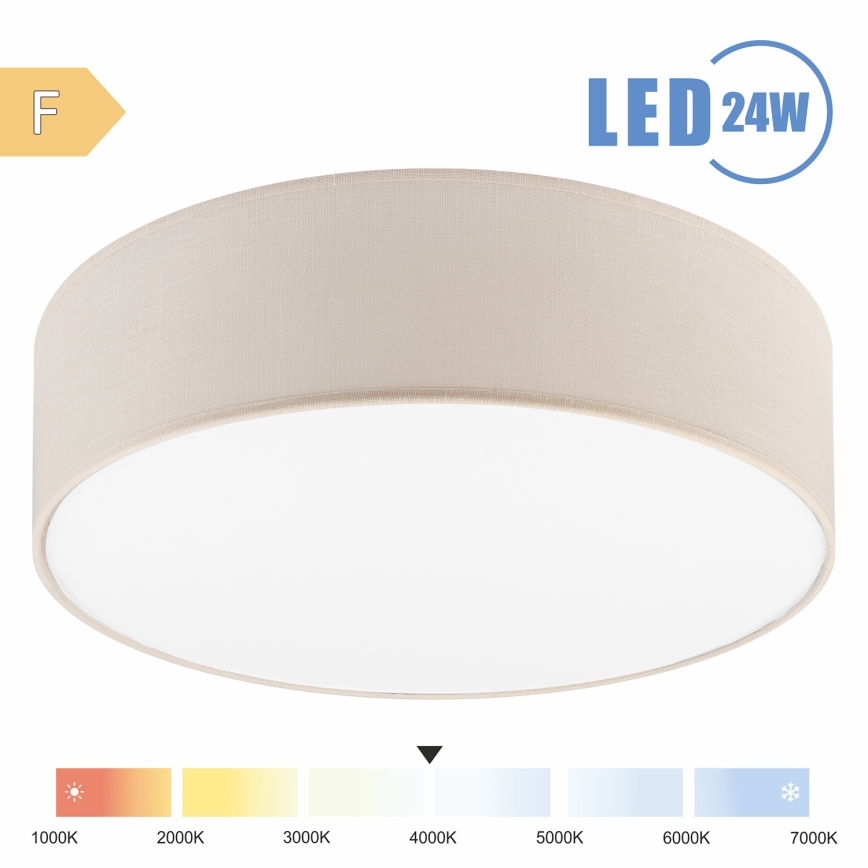 Brilagi - LED Stropna svjetiljka SIRIJA LED/24W/230V pr. 45 cm krem