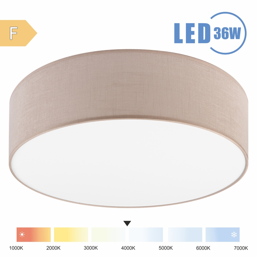 Brilagi - LED Stropna svjetiljka SIRIJA LED/36W/230V pr. 45 cm bež