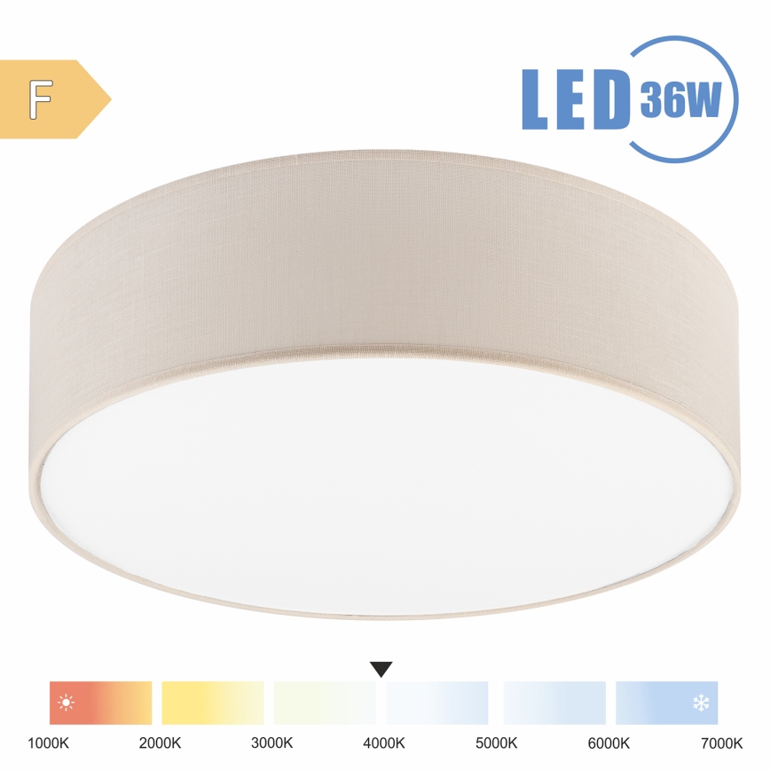 Brilagi - LED Stropna svjetiljka SIRIJA LED/36W/230V pr. 45 cm krem